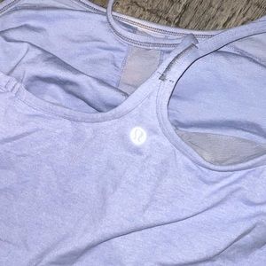 Lulu lemon purple workout tank